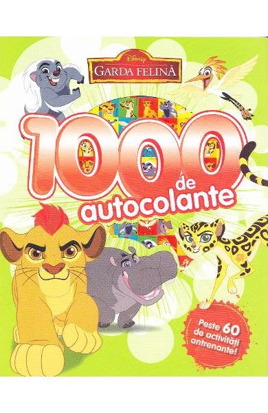 Garda felina. 1000 de autocolante. Peste 60 de activitati antrenante foto