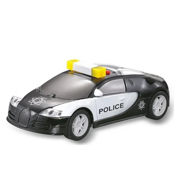 Masina cu inertie Wenyi Police Car, 1:28 foto