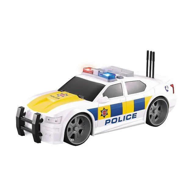 Masina cu inertie Wenyi Politie Galben 1:16 foto