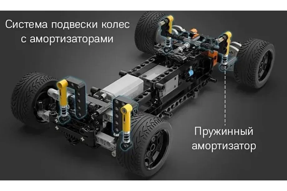 Конструктор CaDA Speed Cowboy, 1120 элементов