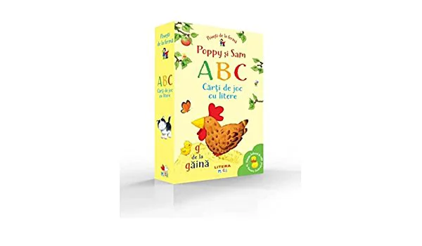 Povesti de la ferma. Poppy si Sam. Abc. Carti de joc cu litere
