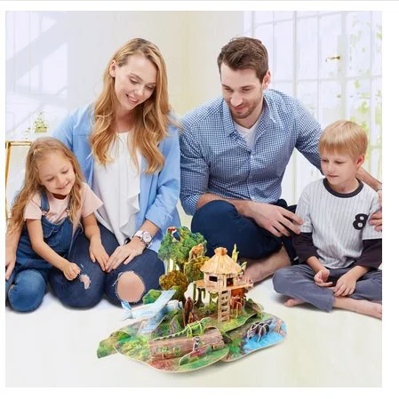 Пазл 3D CubicFun Тропический лес Амазонки foto