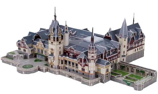 Пазл 3D CubicFun Замок Пелеш foto