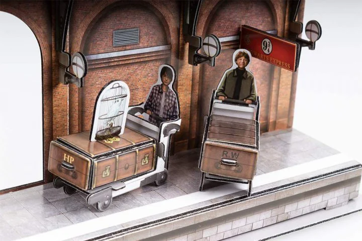 Puzzle 3D CubicFun Harry Potter Hogwartz foto