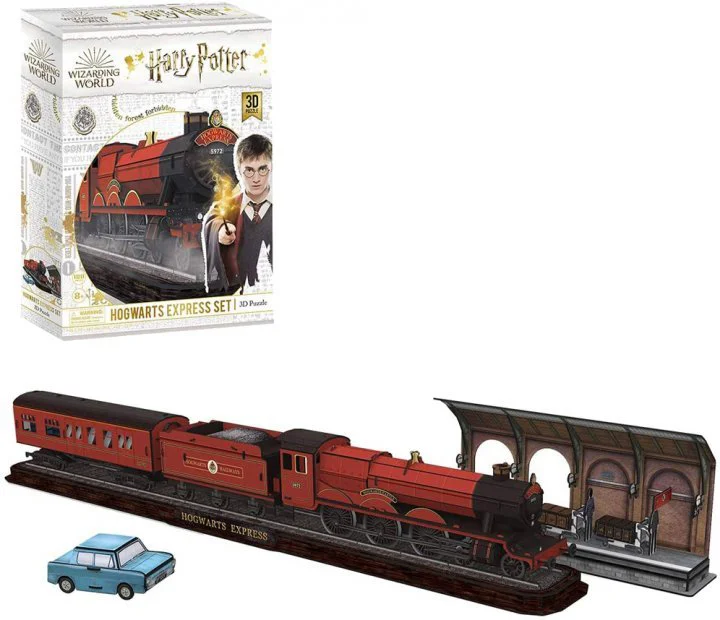 Puzzle 3D CubicFun Harry Potter Hogwartz foto
