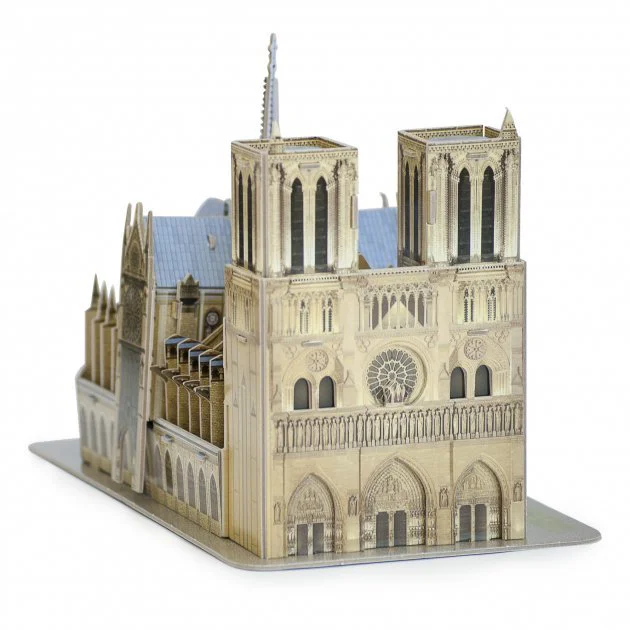Puzzle 3D CubicFun Notre Dame de Paris 53 piese foto