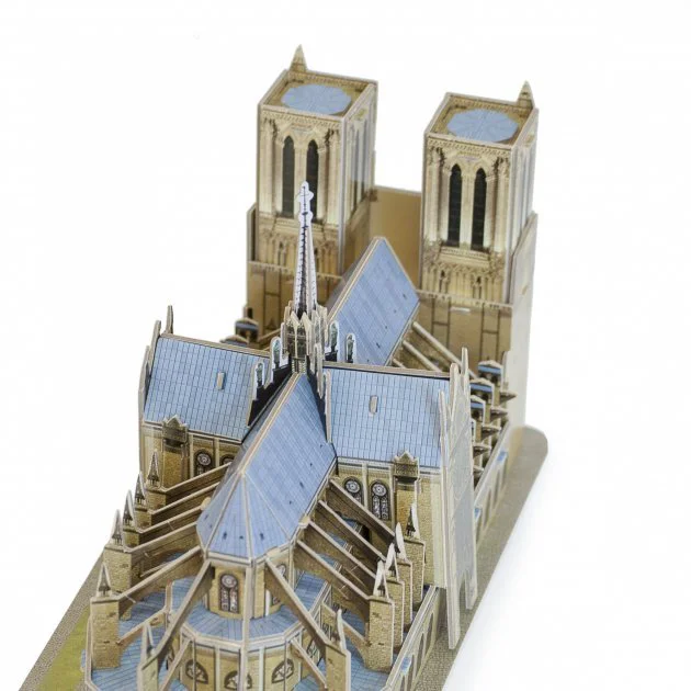 Puzzle 3D CubicFun Notre Dame de Paris 53 piese foto
