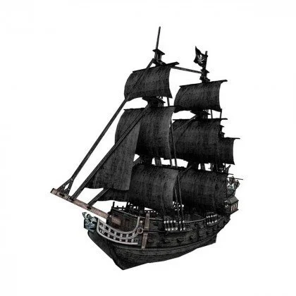 Puzzle 3D CubicFun Queen Anne's Revenge 308 piese