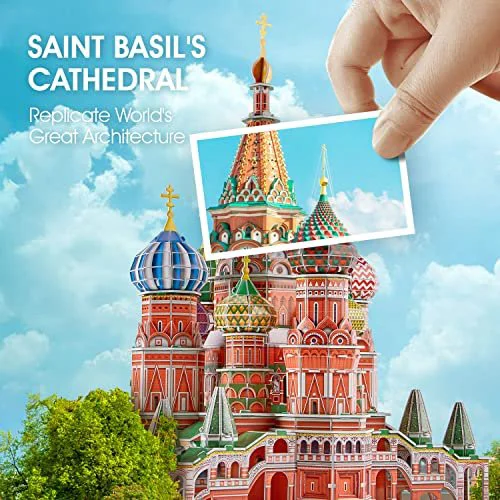 Puzzle 3D CubicFun St. Basila's Cathedral foto