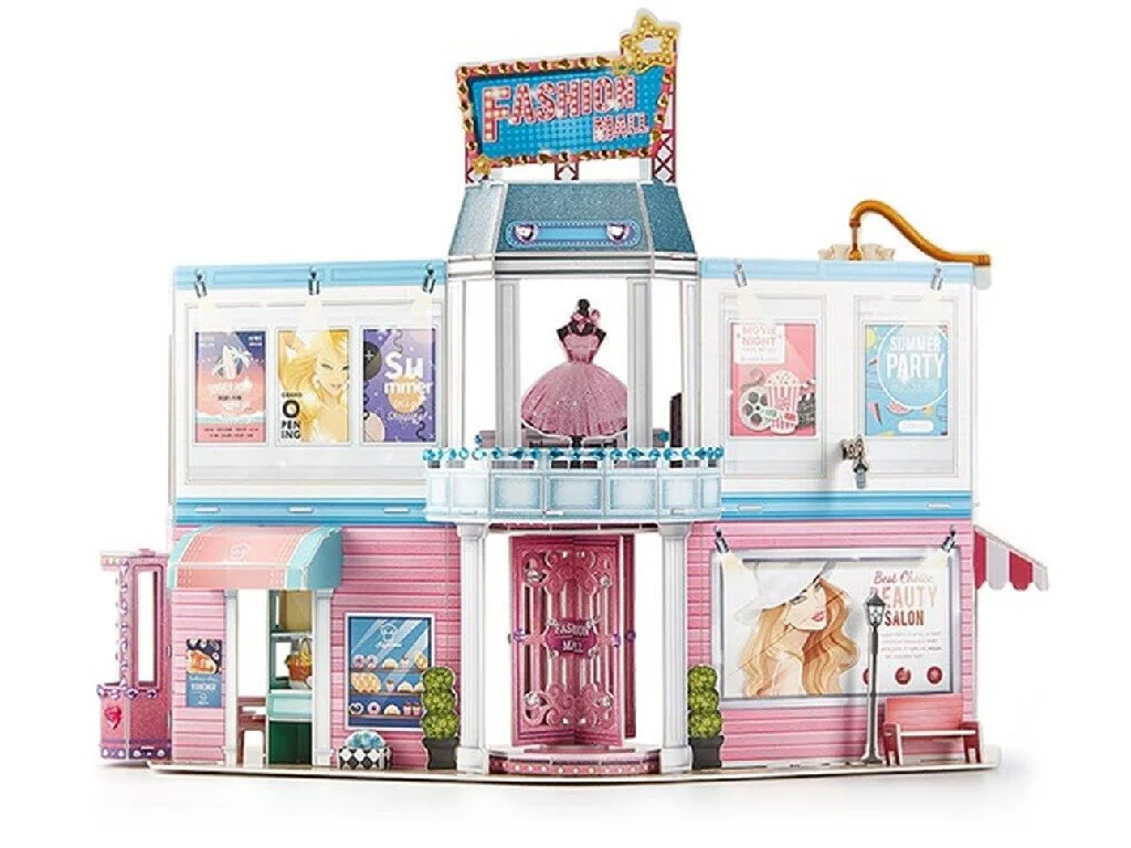 Puzzle 3D CubicFun Super Star Fashion Mall foto