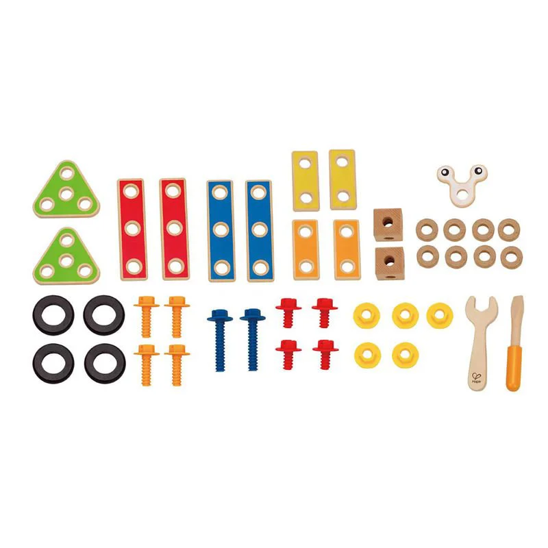 Constructor Hape Basic Builder Set, 42 piese