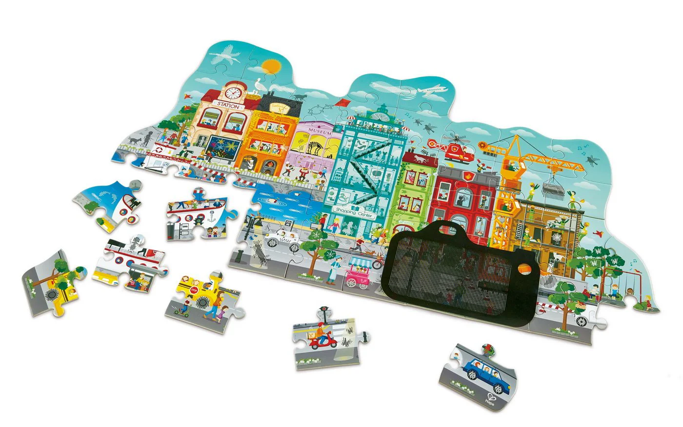 Joc Hape Animated City Puzzle foto
