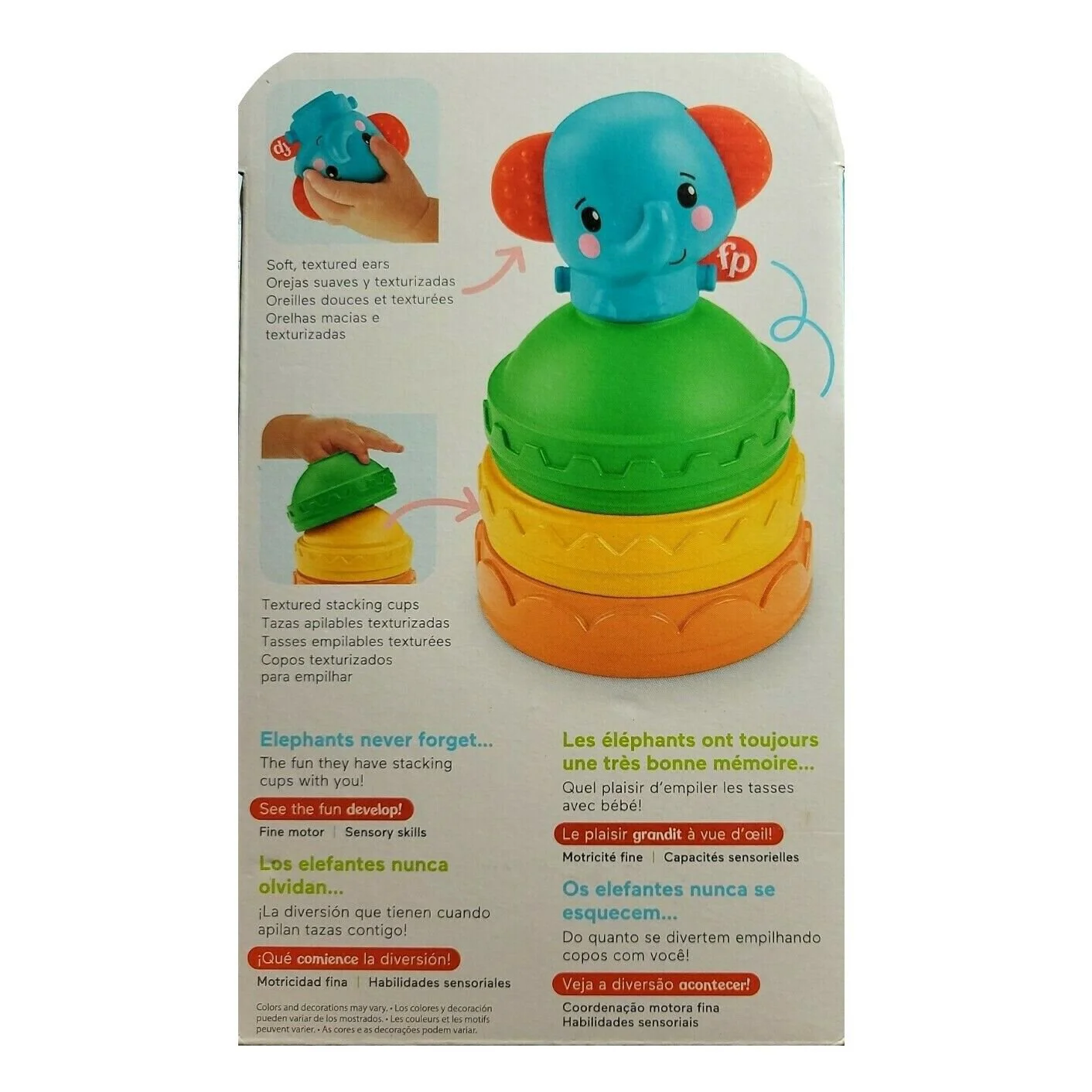 Игра Формочки Слоненок Fisher Price