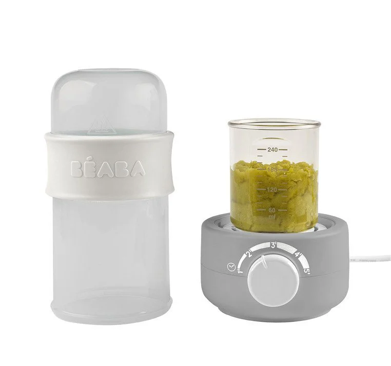 Подогреватель и стерилизатор Beaba Baby Milk Second, Серый