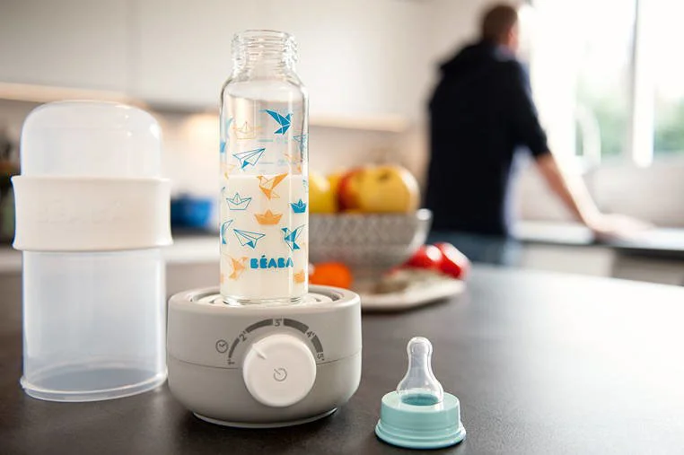 Подогреватель и стерилизатор Beaba Baby Milk Second, Серый