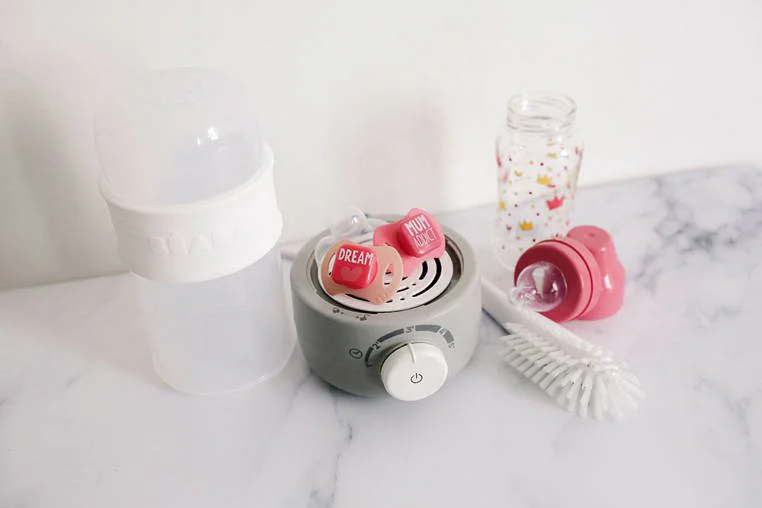 Подогреватель и стерилизатор Beaba Baby Milk Second, Серый