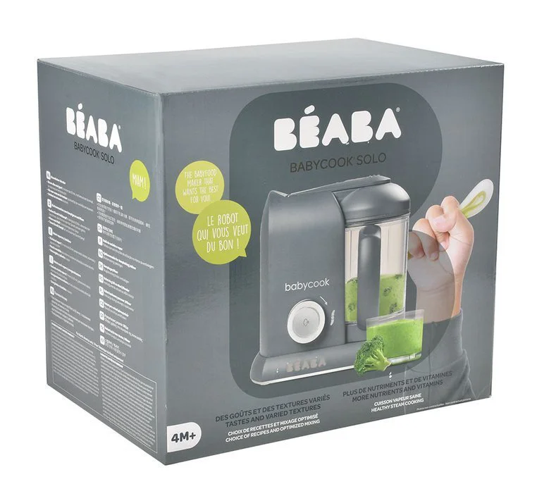 Robot de bucatarie Beaba Babycook Solo Dark Grey foto