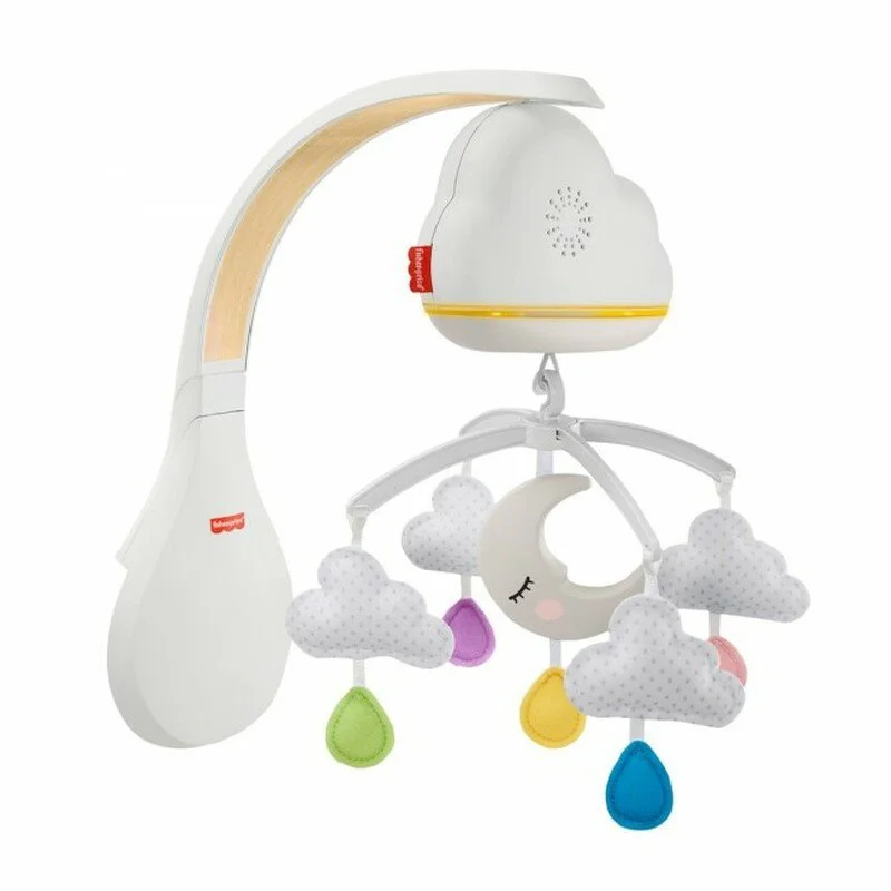 Carusel muzical pentru patut Fisher Price Calming Clouds