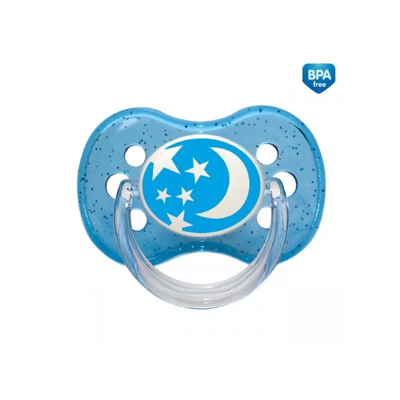 Suzeta rotunda Canpol Nature din silicon (18+ luni)