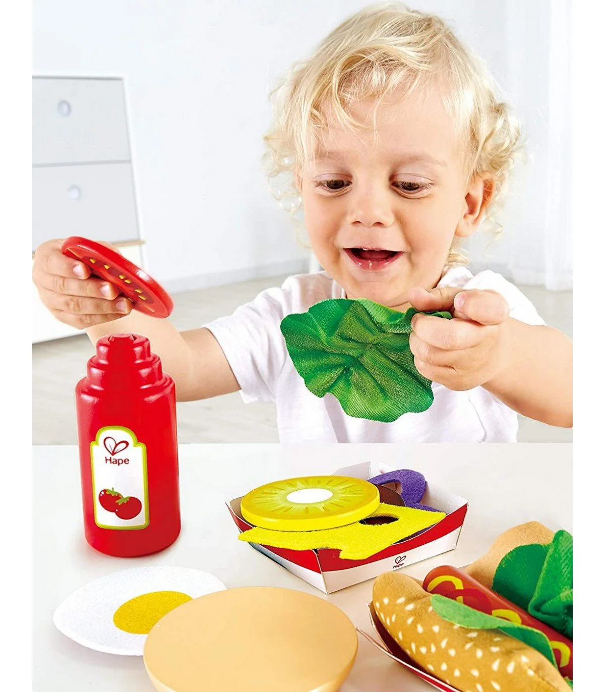 Set de joaca Hape Fast Food Set foto
