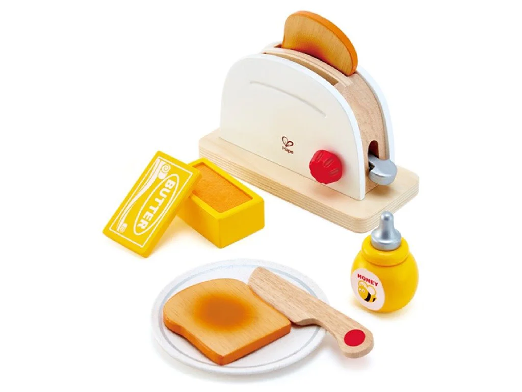 Set de joaca din lemn Hape Pop Up Toaster foto