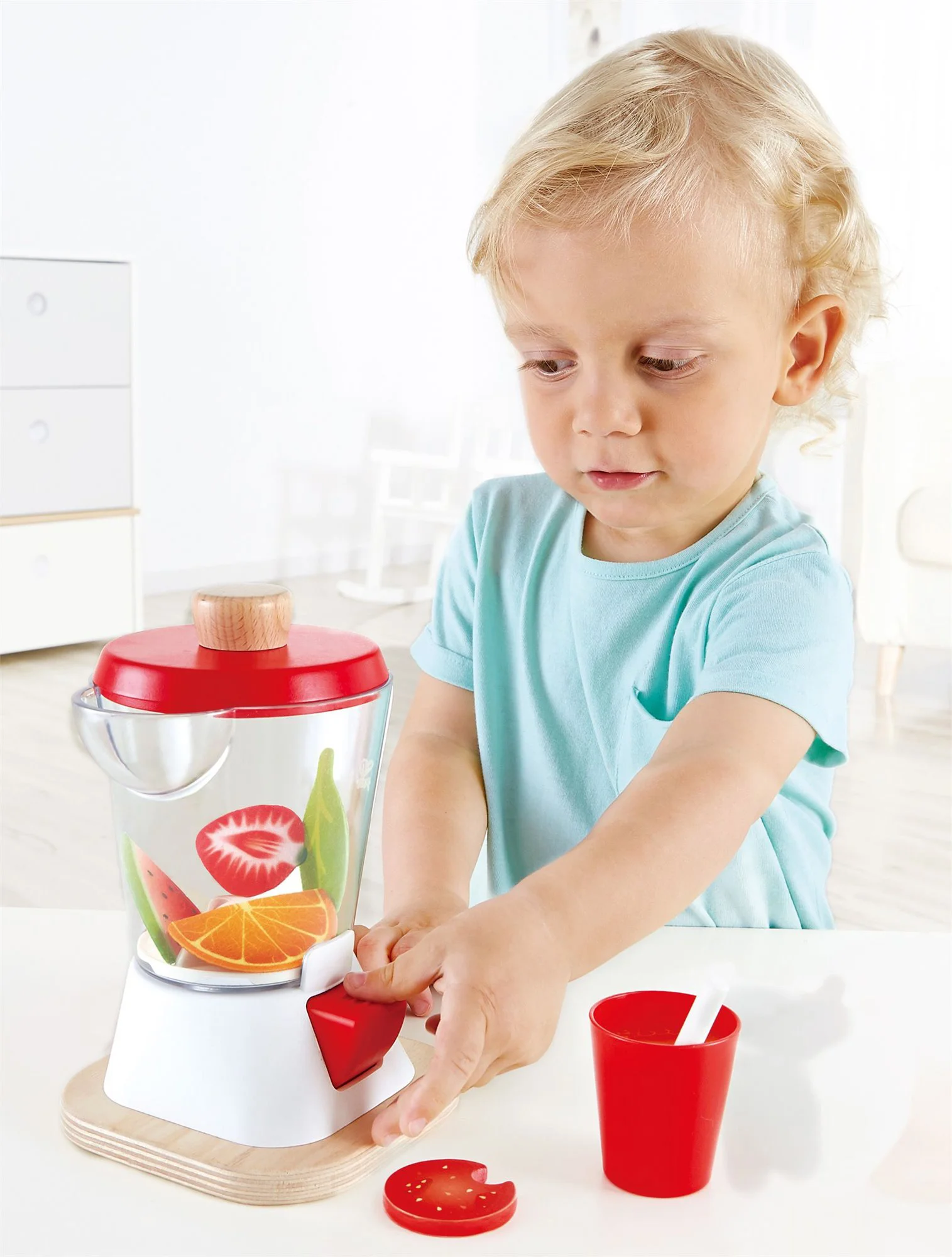Jucarie din lemn Hape Smoothie Blender foto