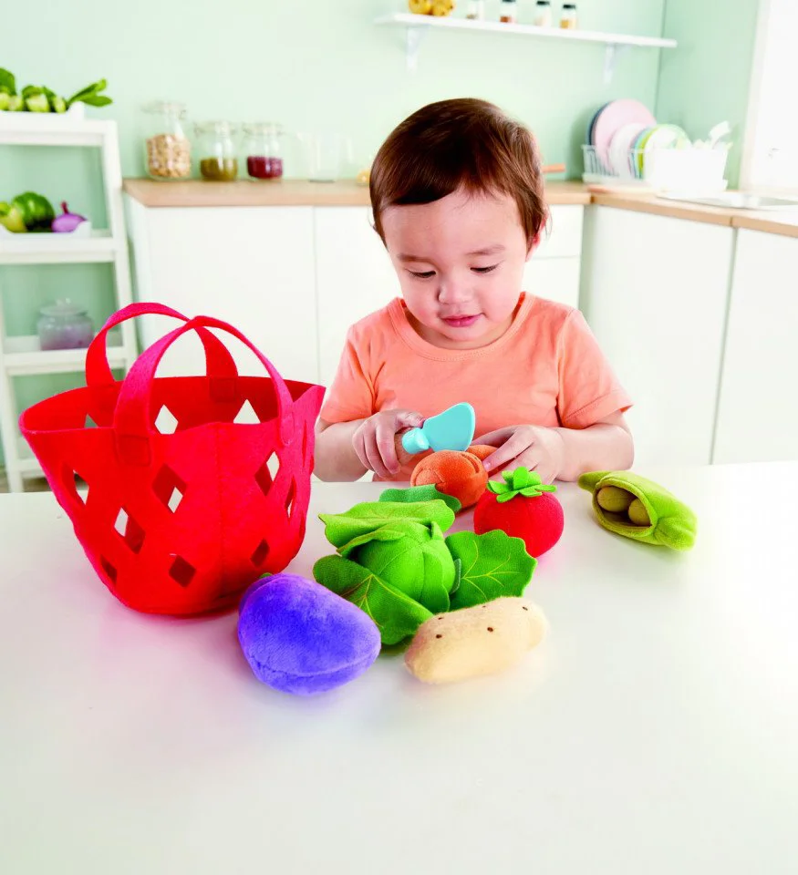 Set de joaca Hape Toddler Vegetable Basket foto