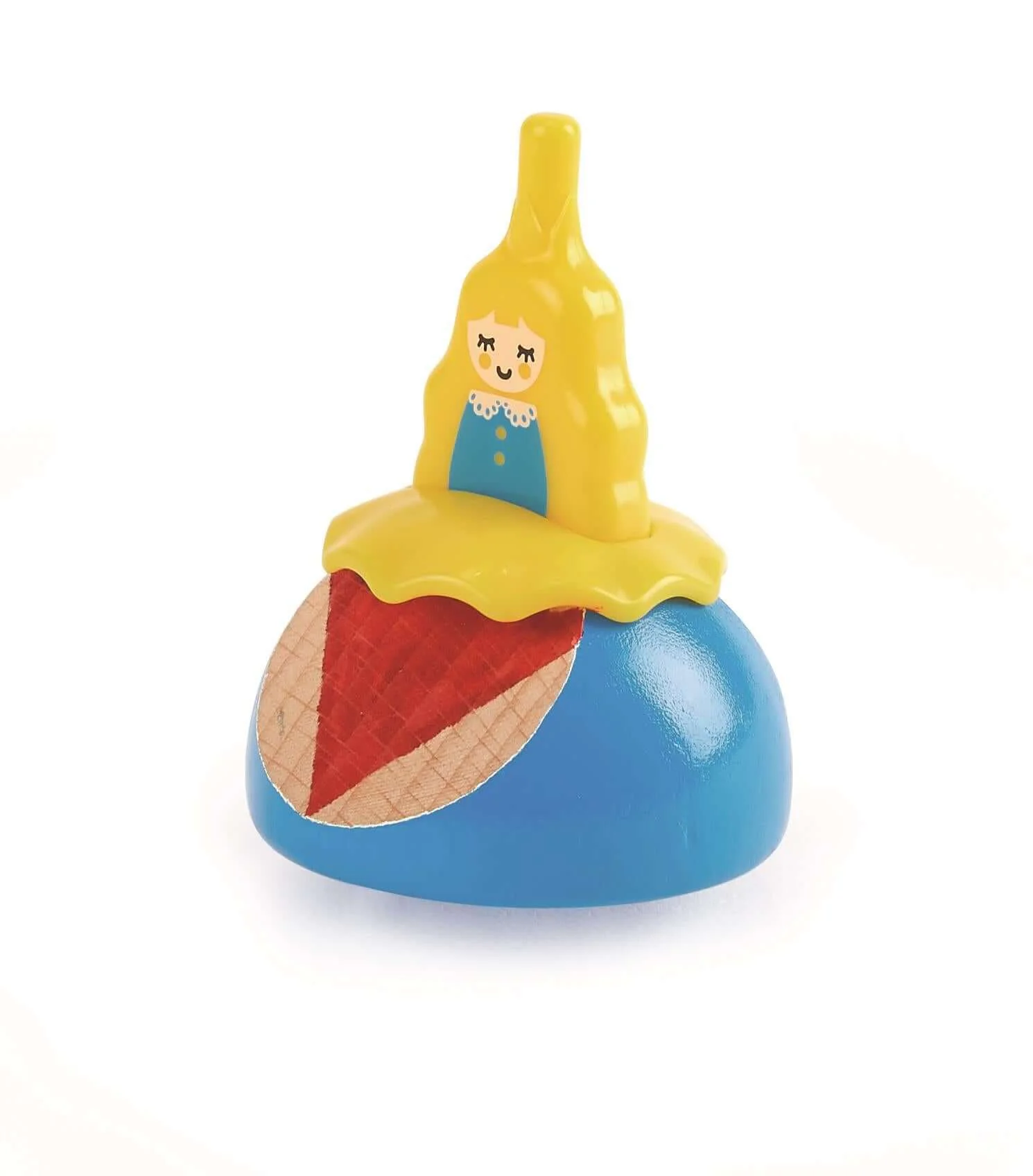 Jucarie din lemn Hape Princess Spinning Top foto
