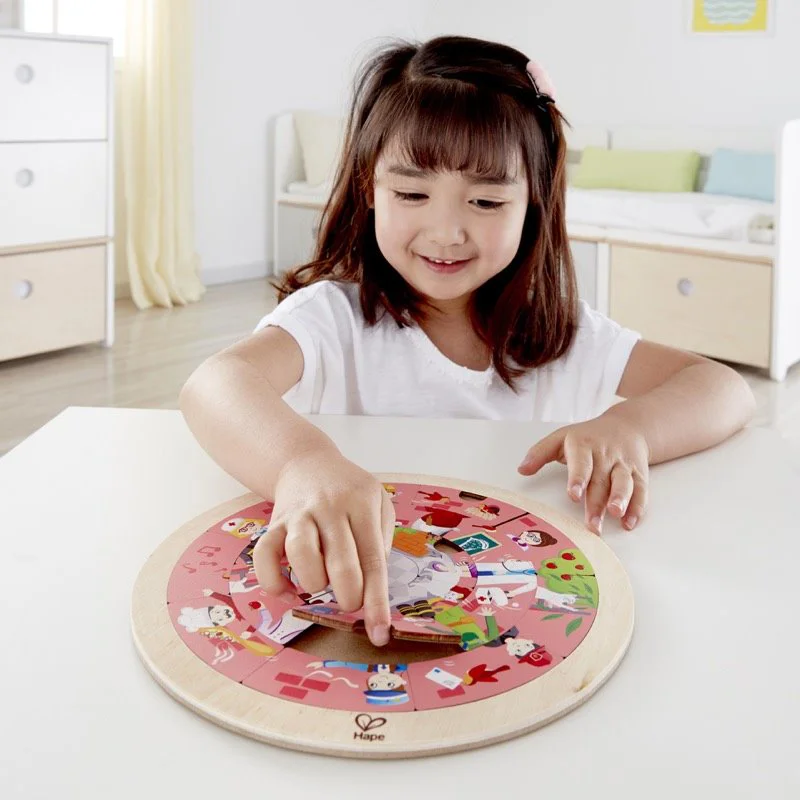 Деревянный пазл Hape Город профессий