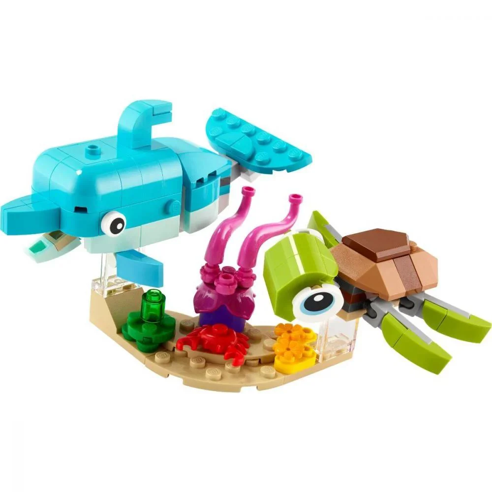 LEGO Creator 3 in 1 Dolphin and Turtle foto