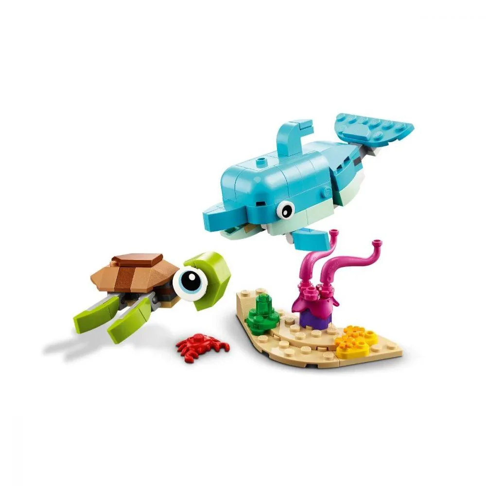 LEGO Creator 3 in 1 Dolphin and Turtle foto