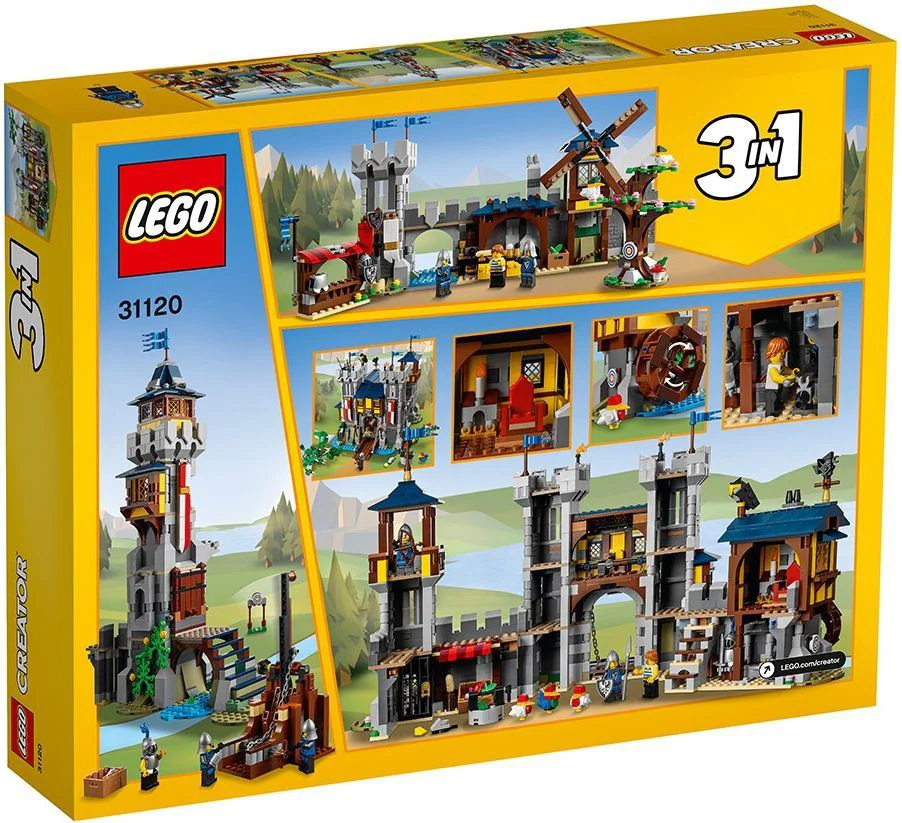 LEGO Creator 3 in 1 Medieval Castle