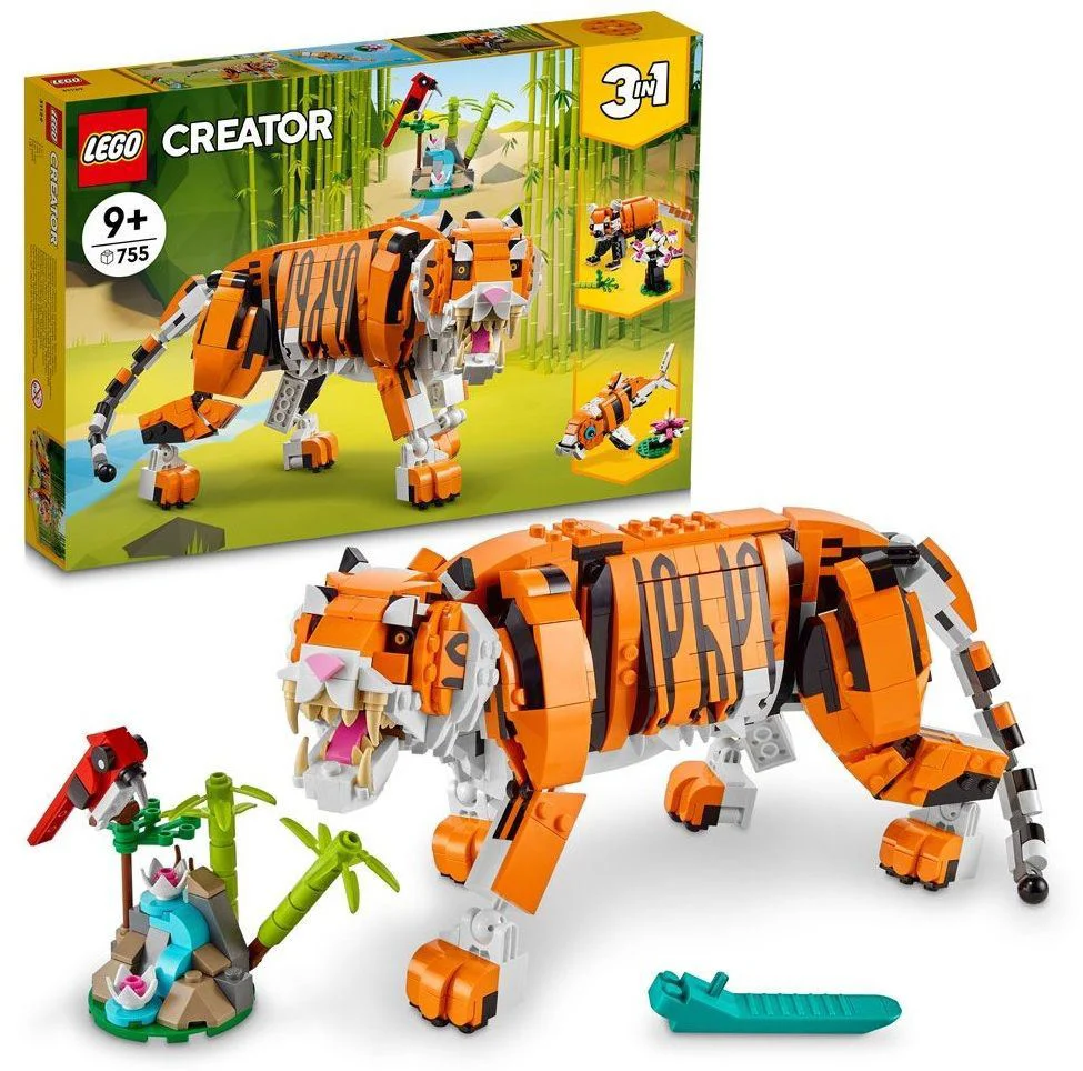 LEGO Creator 3 in 1 Tigrul Maiestuos