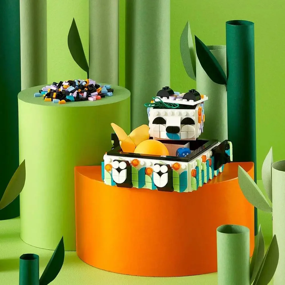 LEGO Dots Cute Panda Tray foto