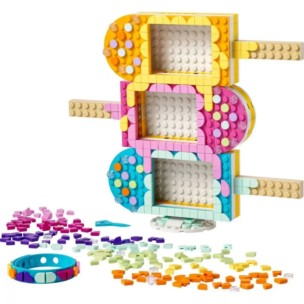 LEGO Dots Ice Cream Picture Frames & Bracelet foto