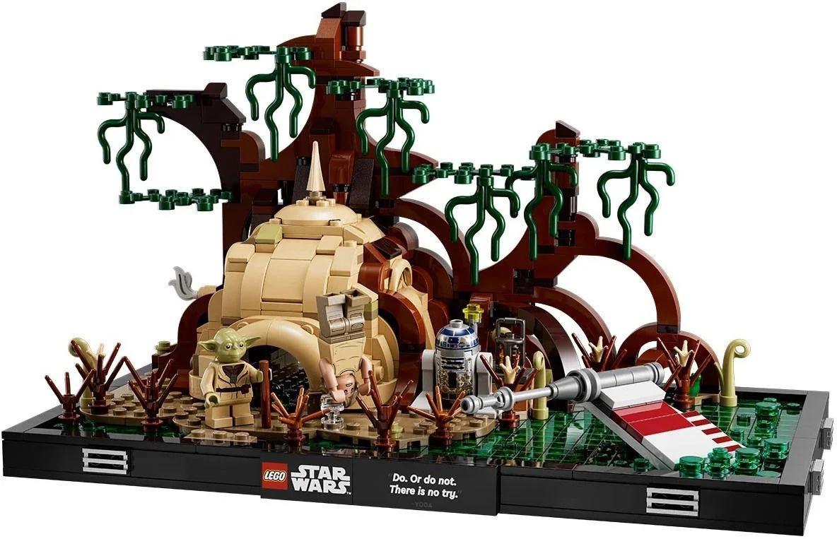 LEGO Star Wars Dagoban Jedi Training Diorama