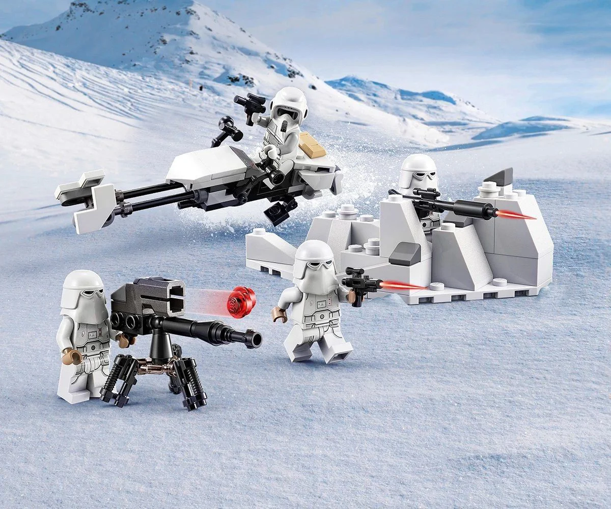 LEGO Star Wars Snowtrooper Battle Pack foto