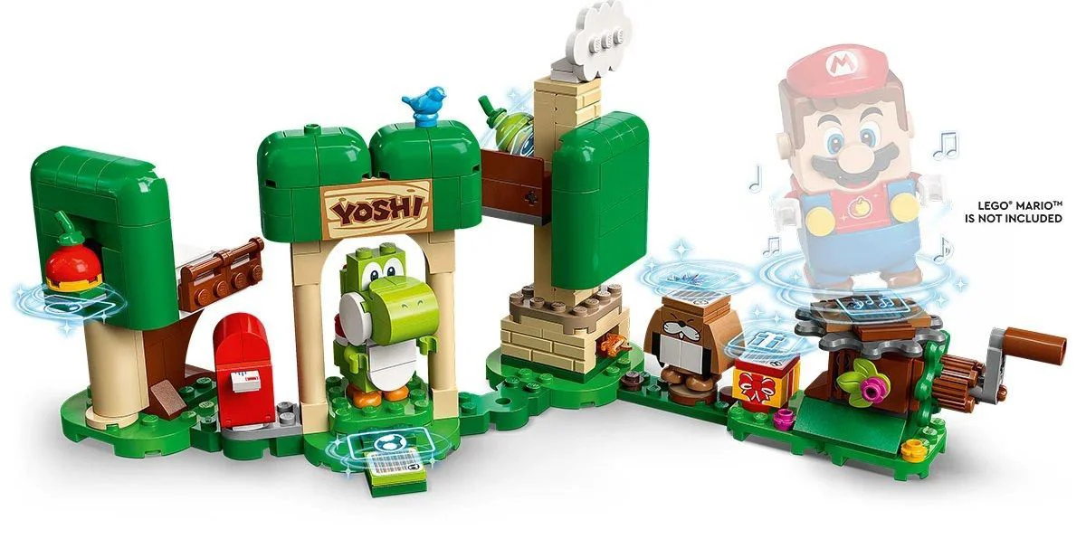 LEGO Super Mario Дополнительный набор Подарочный домик Йоши foto