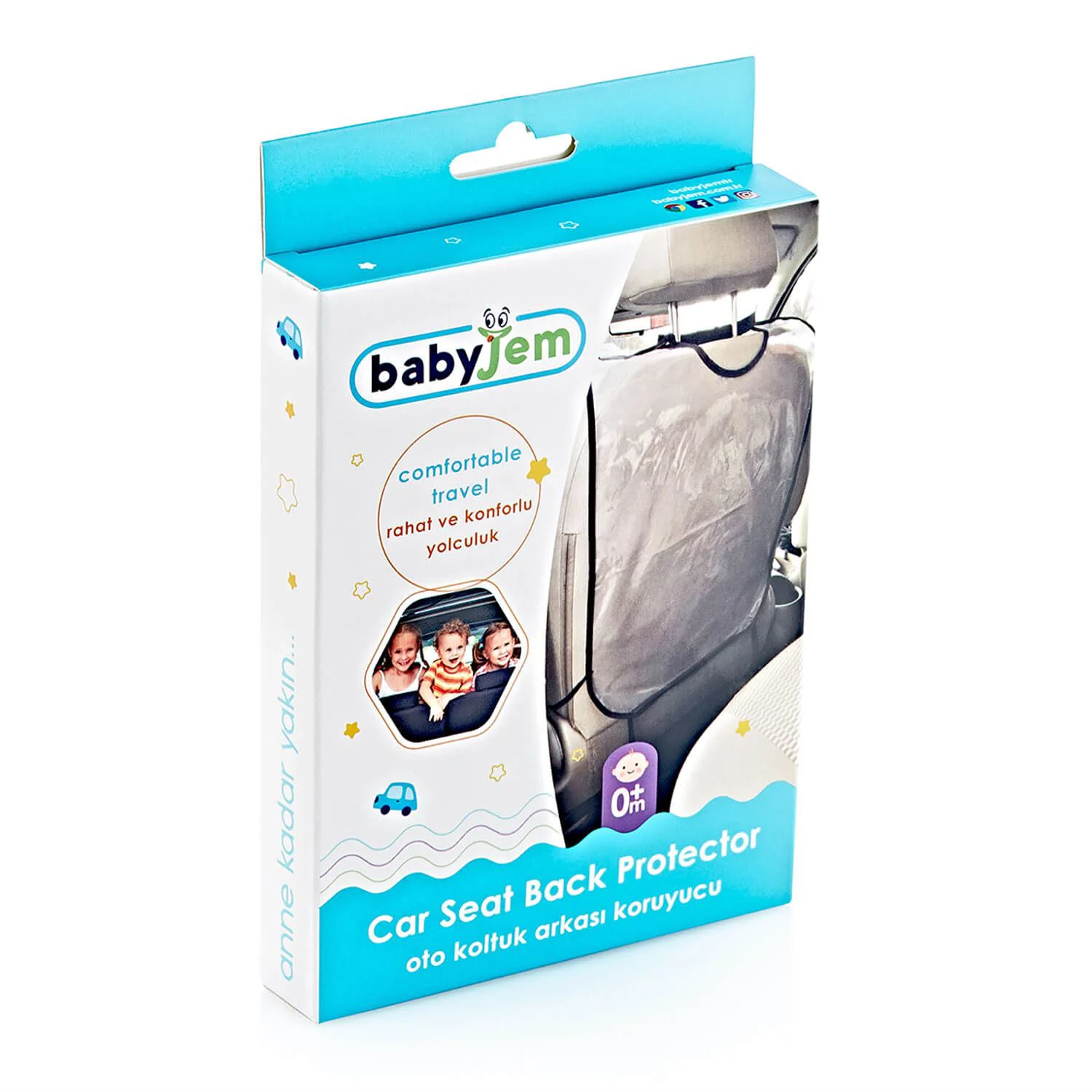 Защита спинки автокресла BabyJem