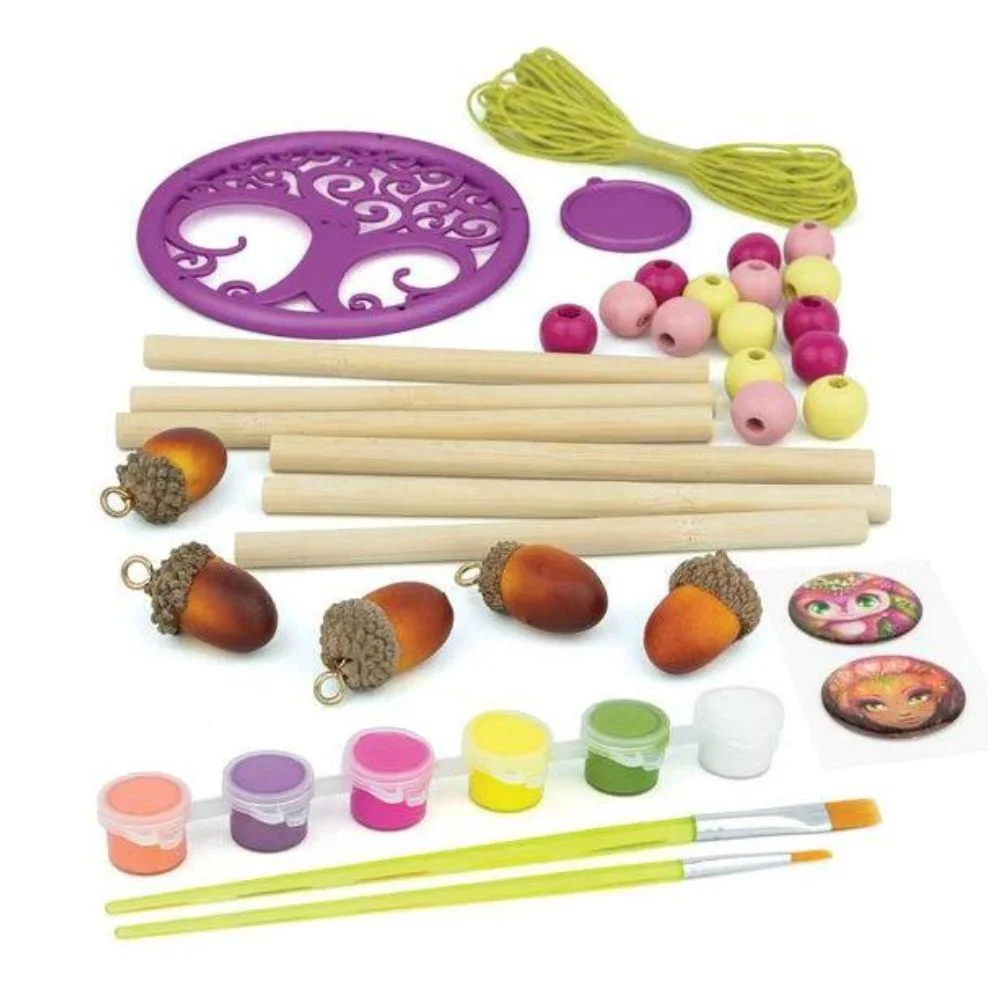 Set creativ Nebulous Stars Bamboo Wind Chimes foto