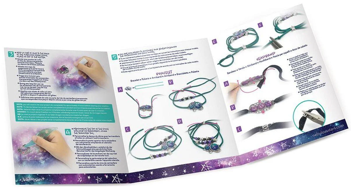 Set de creatie Nebulous Stars Cosmic Jewelry foto
