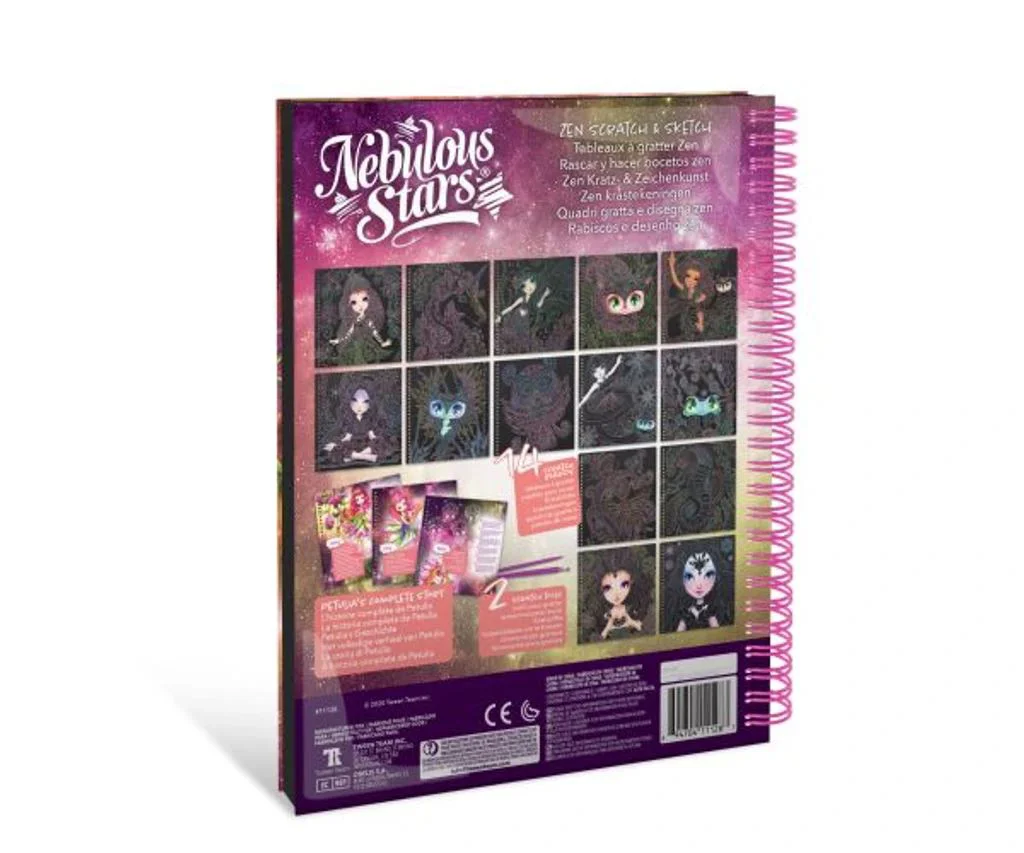 Set creativ Nebulous Stars Zen Scratch & Sketch