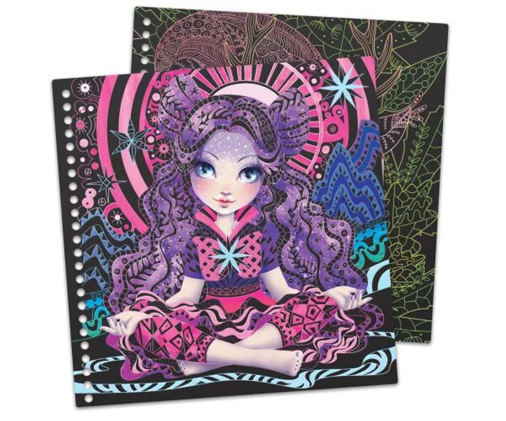 Set creativ Nebulous Stars Zen Scratch & Sketch