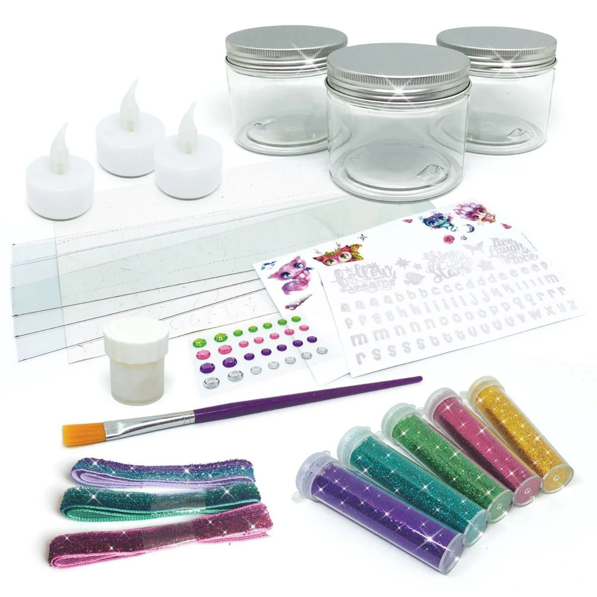 Set de creatie Nebulous Stars Night Light Jars foto