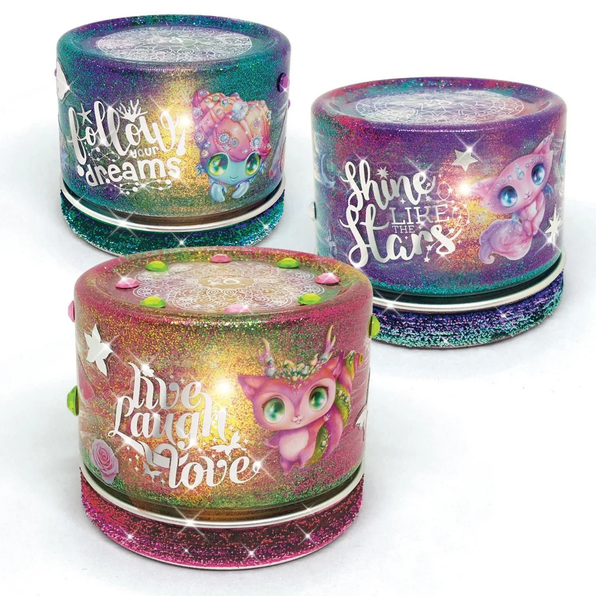 Set de creatie Nebulous Stars Night Light Jars foto
