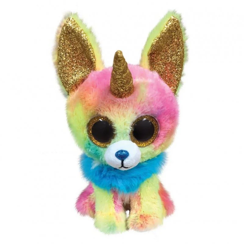 Jucarie de plus TY Unicornul YIPS, 15 cm