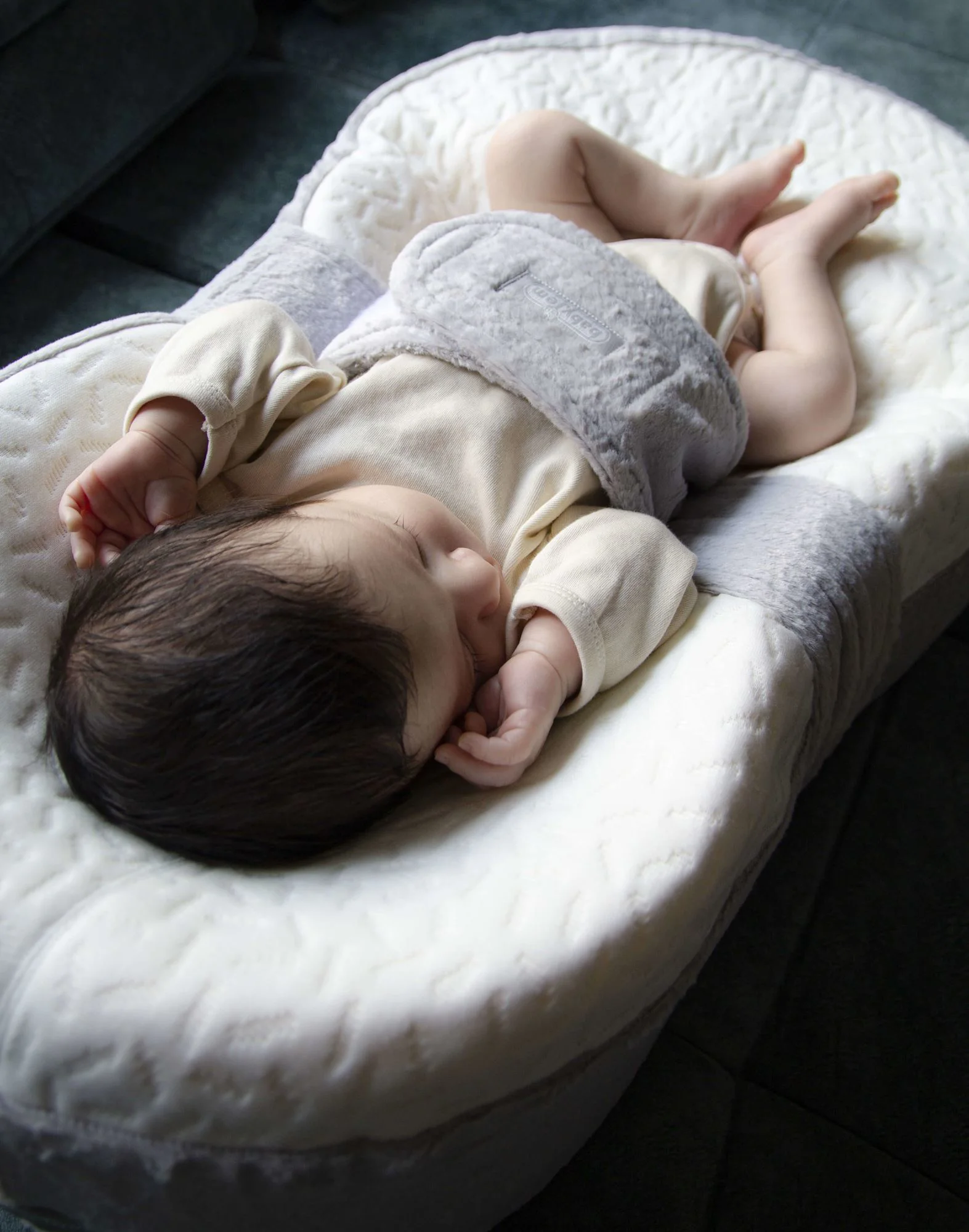 BabyJem Tummy My First Bed saltea antialunecare foto
