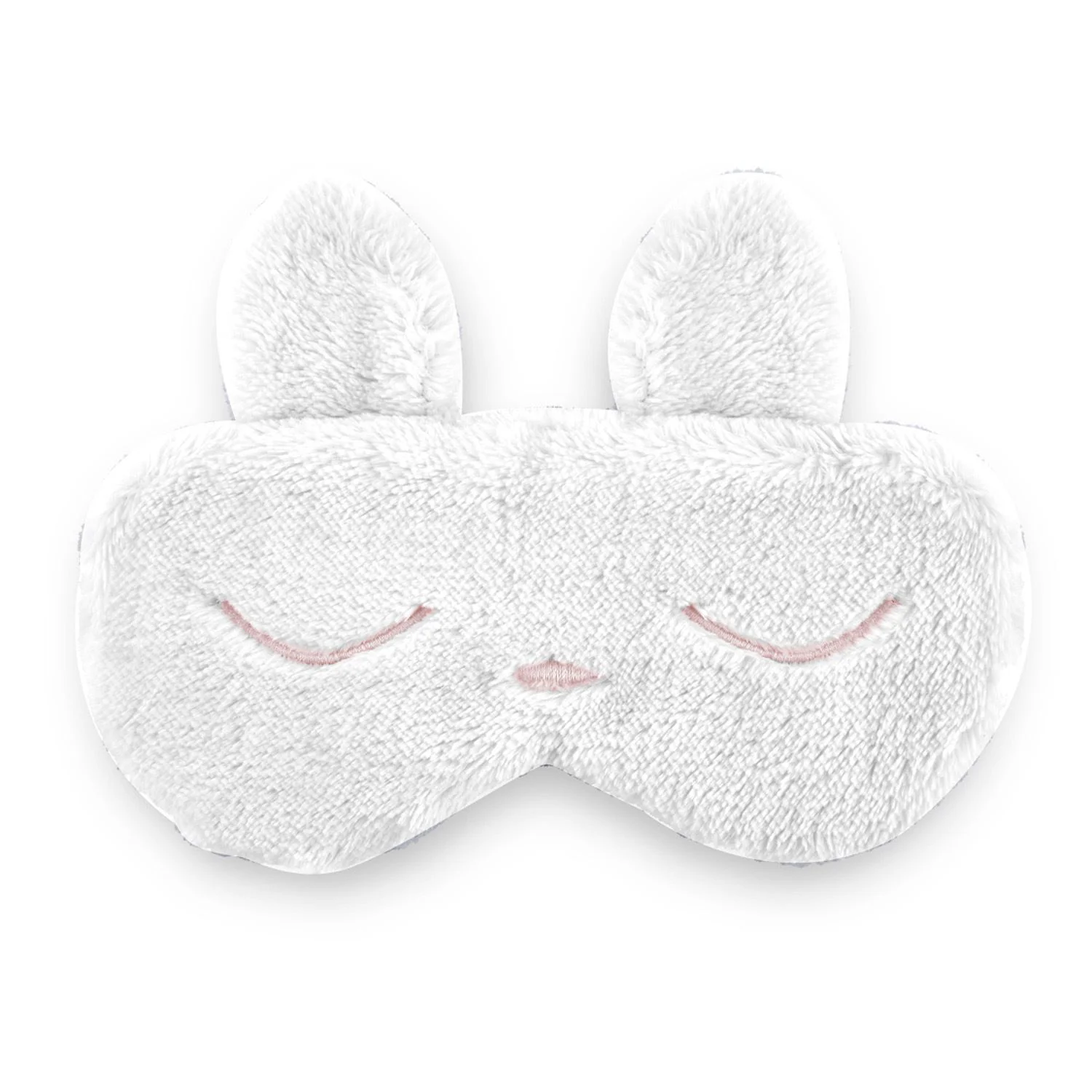 Masca bebelusi pentru somn BabyJem Sleeping Bunny Ecru foto