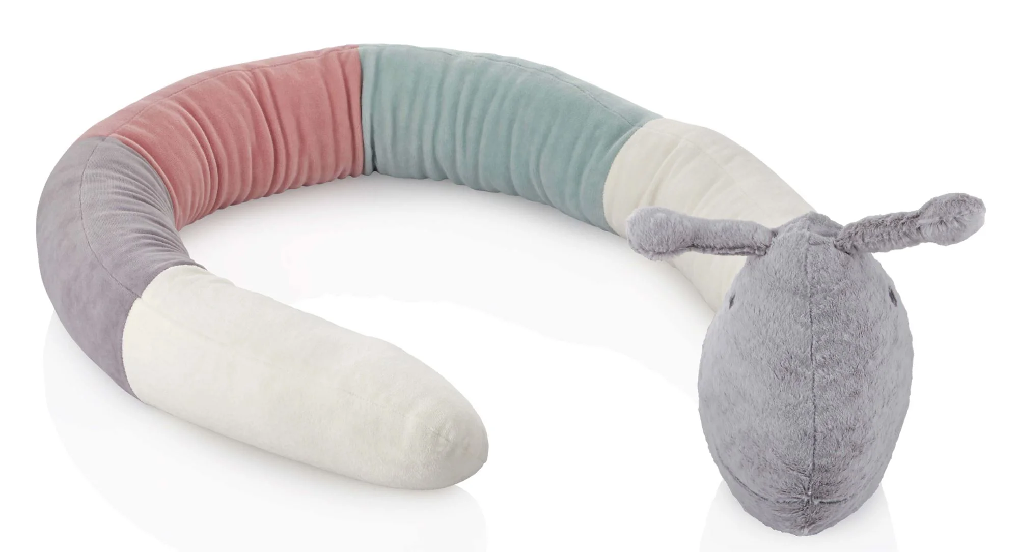 Многофункциональная боковая защита из плюша BabyJem Caterpillar foto