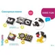 Cartea educativa senzoriala BabyOno Black&White